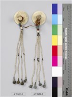 藏品(男子蕈狀貝板珠串耳飾)的圖片